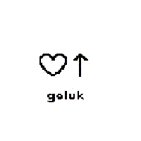 blissymbol for "goluk" in German