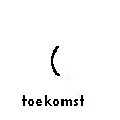 blissymbol for "toekomst" in German